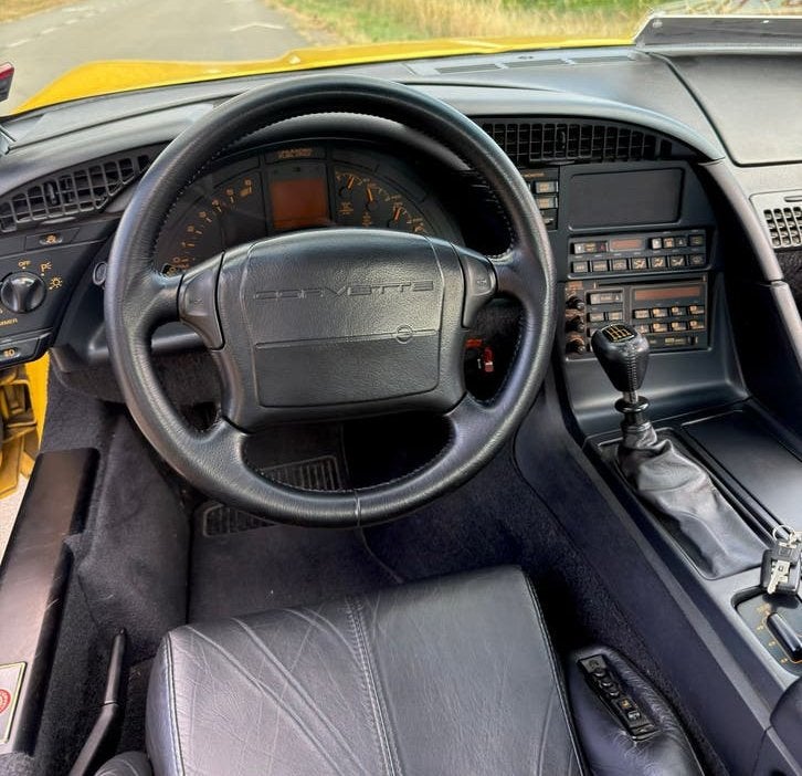 Corvette C4 RARE YELLOW | SPORT SEATS | 6-SPEED MANUAL, foto 6