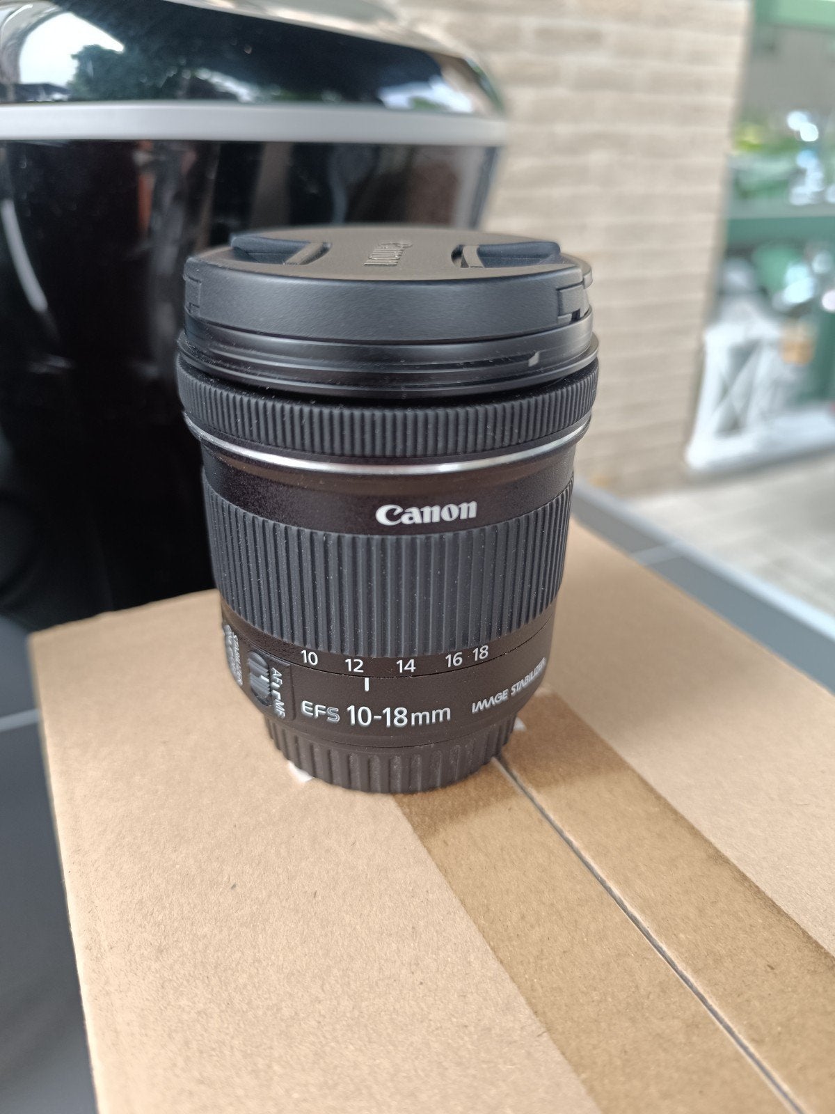 Canon EFS 10-18mm Image Stabilizer, Ophalen