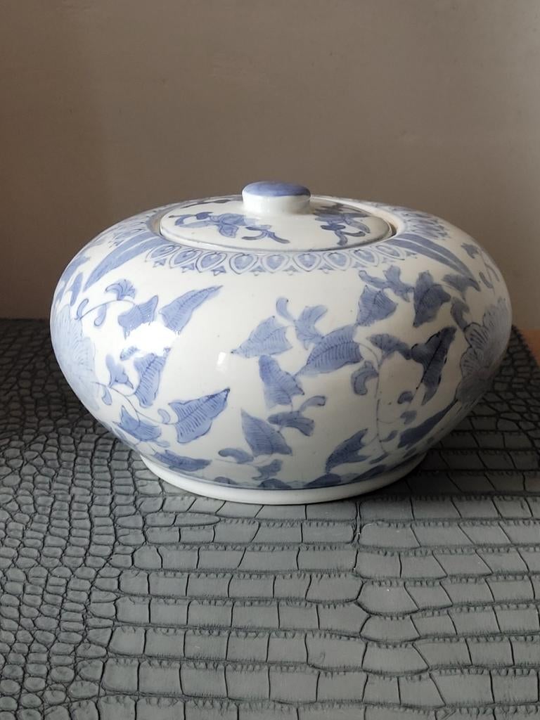 Potiche porcelaine  chinoise 20 x 12 cm, Enlèvement