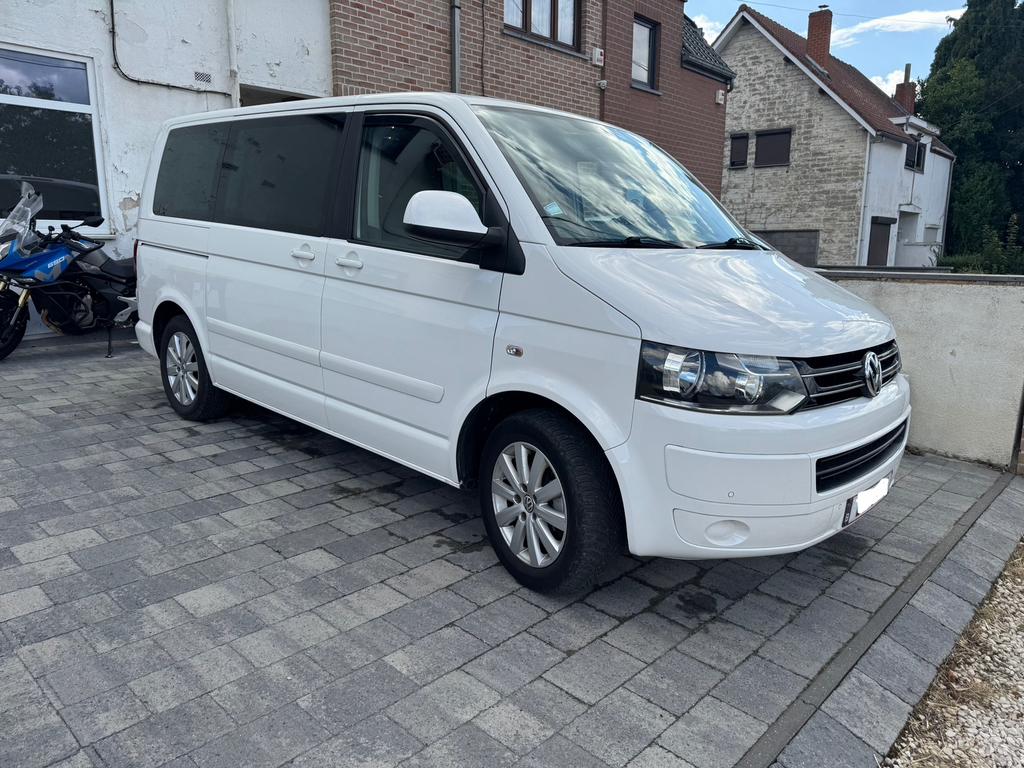 Vw t5.1 caravelle 2012, Auto's, Volkswagen, Euro 5, Stof, 4 cilinders, 2500 kg