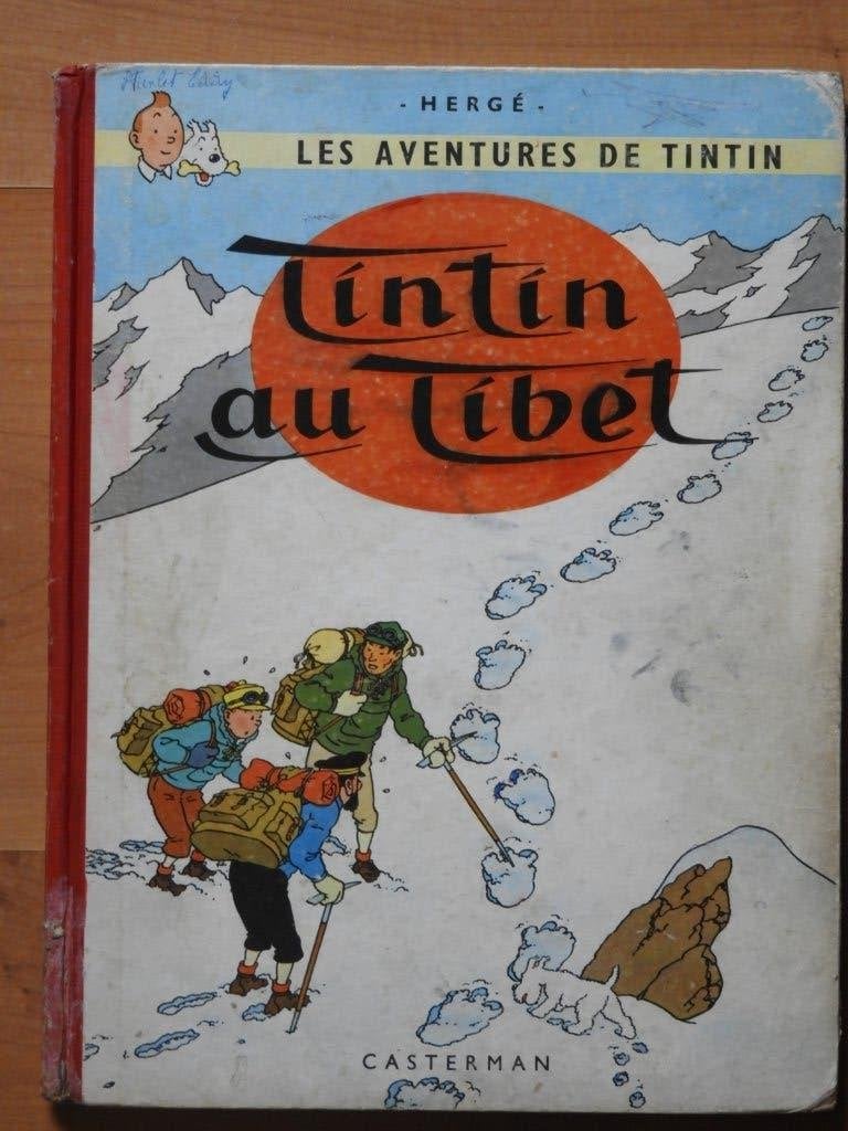 Tintin au Tibet : EO, Une BD, Enlèvement ou Envoi, Utilisé, Hergé