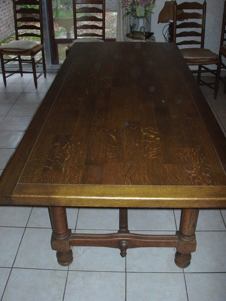 salle à manger, Chêne, 150 à 200 cm, Cinq personnes ou plus, Comme neuf