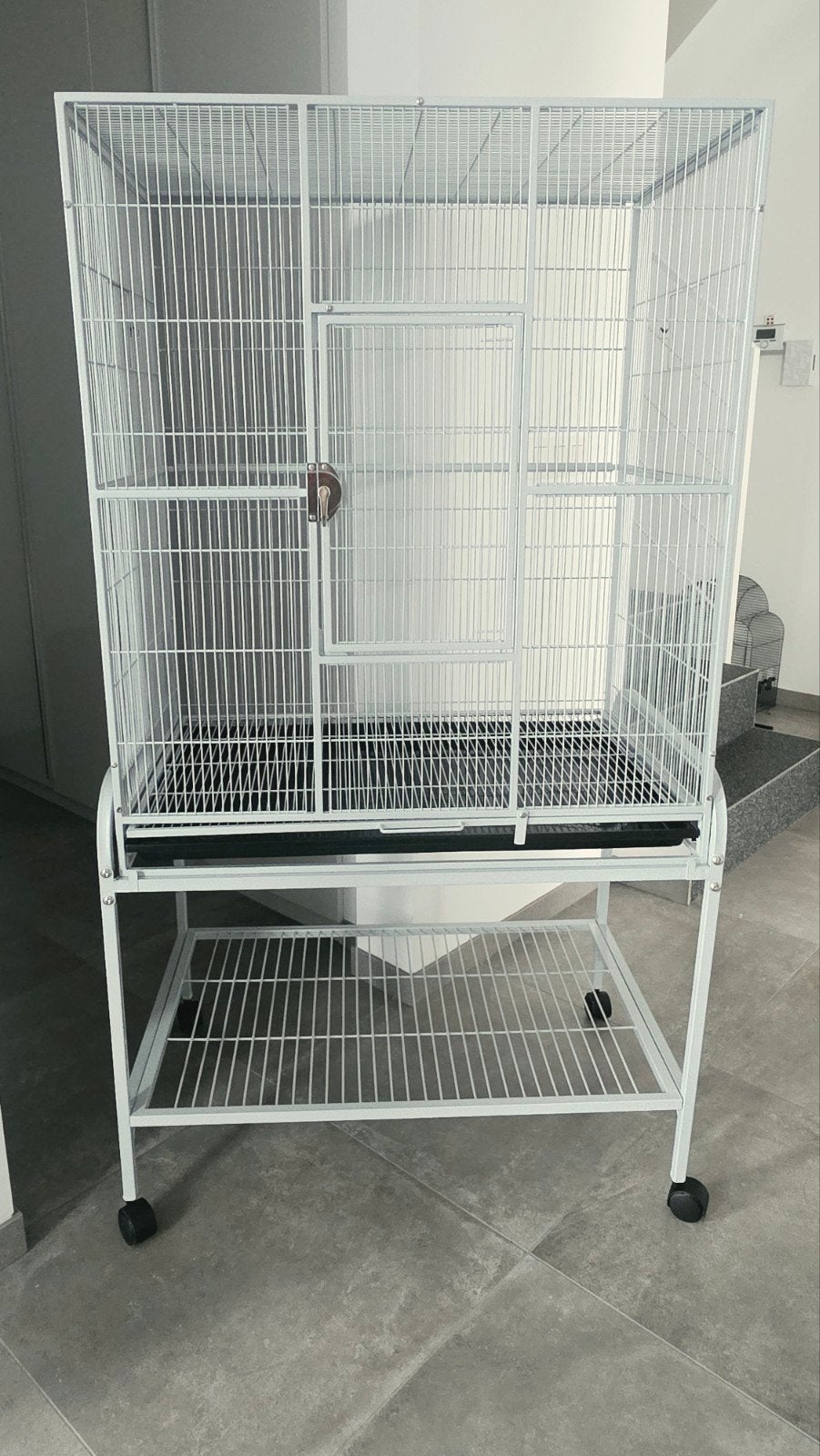 Strong Gina Vogelkooi (in nieuwstaat), Dieren en Toebehoren, Vogels | Hokken en Kooien, Ophalen, Zo goed als nieuw, Metaal, Vogelkooi