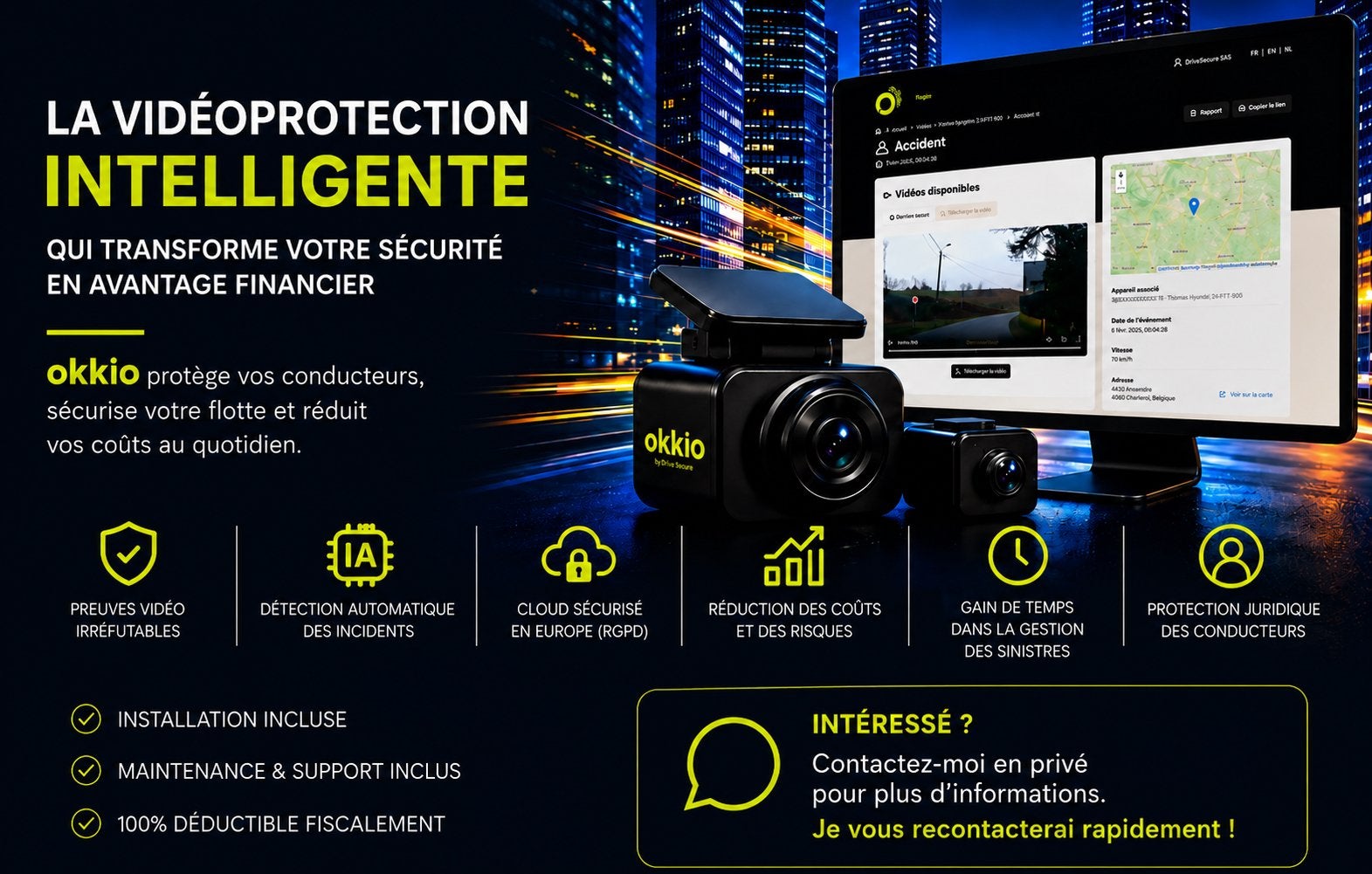 Renforcez la sécurité de votre flotte., Enlèvement ou Envoi, Neuf