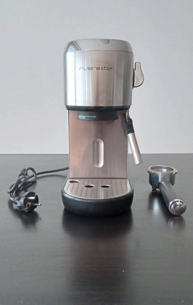 Machine à café Espresso - Inox - 19 Bars, Machine à espresso, Réservoir d'eau amovible, 2 à 4 tasses, Comme neuf