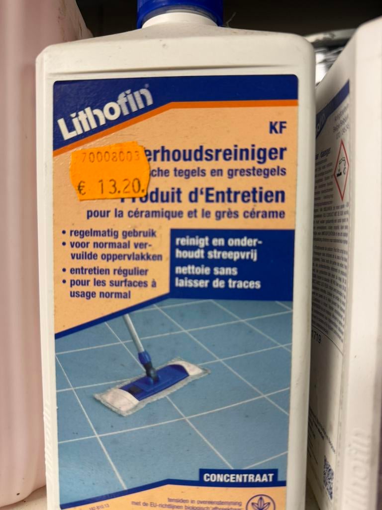 Onderhoud tegels, Huis en Inrichting, Ophalen, Schoonmaakmiddel