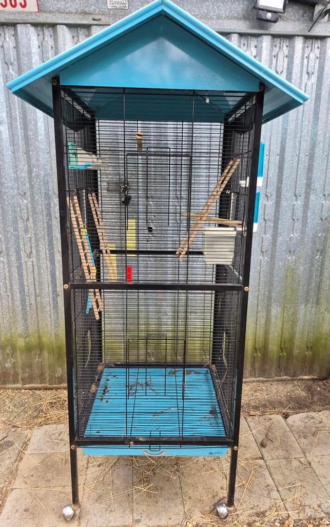 Volière op wieltjes, Dieren en Toebehoren, Vogels | Hokken en Kooien, Ophalen, Volière