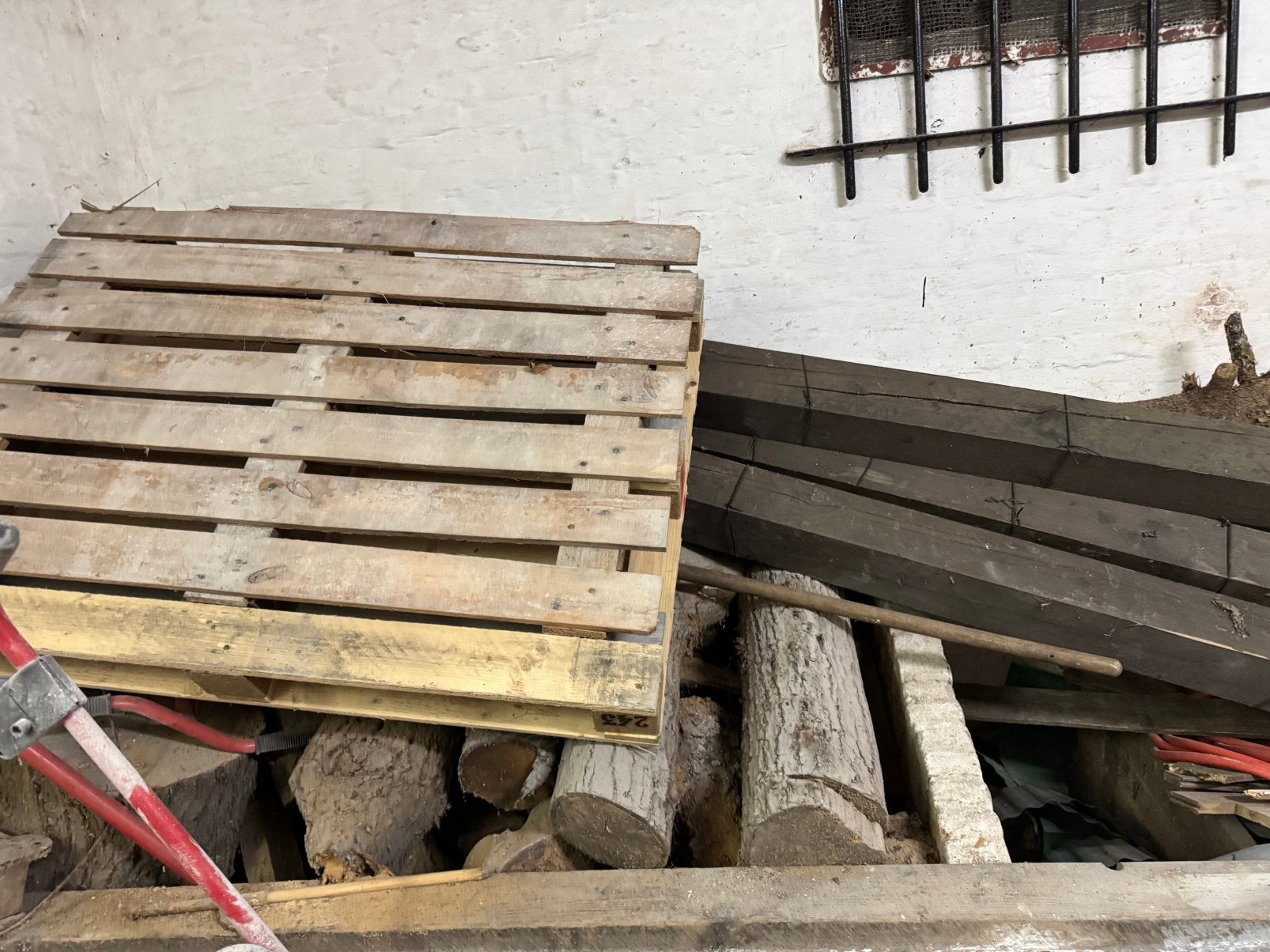 Hout voor de kachel, deco,…, Doe-het-zelf en Bouw, Hout en Planken, Ophalen, Zo goed als nieuw
