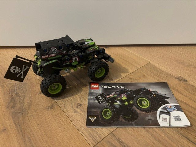 LEGO Technic 42118 Monster Jam Grave Digger, Kinderen en Baby's, Gebruikt, Lego, Ophalen of Verzenden, Complete set