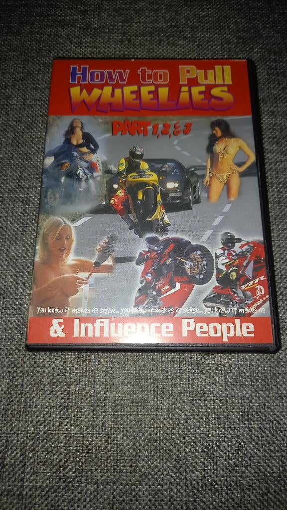 DVD Wheelies, Ophalen of Verzenden, Gebruikt, Motoren