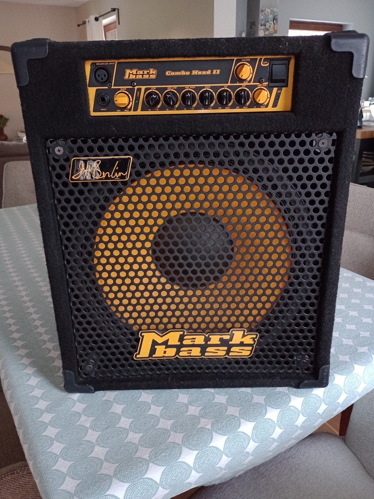 Markbass CMD 151P Jeff Berlin, Ophalen, Zo goed als nieuw, Basgitaar, 100 watt of meer