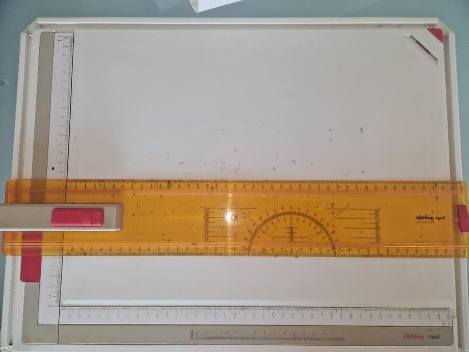 ROTRING RAPID tekentafel., Ophalen