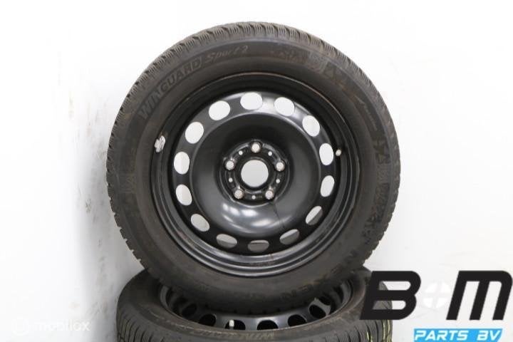 Org 16 inch velgen + winterbanden Audi A3 8Y 5Q0601027BQ, Auto-onderdelen, Banden en Velgen, Gebruikt, 16 inch, Banden en Velgen