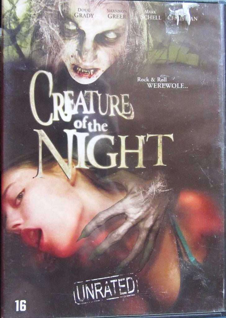 DVD HORROR- CREATURE OF THE NIGHT, Cd's en Dvd's, Dvd's | Horror, Alle leeftijden, Ophalen of Verzenden, Zo goed als nieuw, Monsters