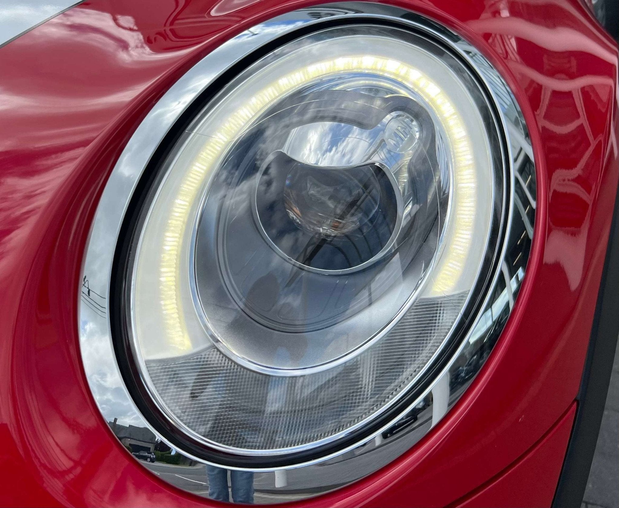 MINI Cooper D CHILI RED 1.5 D 116CV / GPS / FULL LED / BLUET, Rouge, Achat, Euro 6, 5 portes