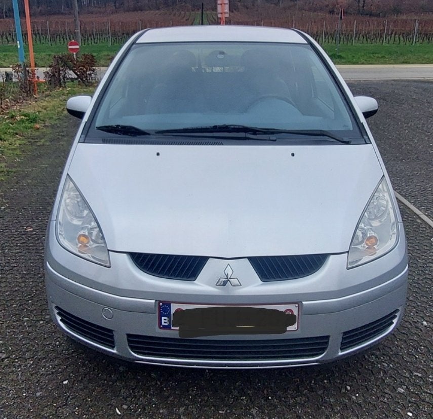 mitsubishi colt - 5 portes - manuelle - essence, Autos, Mitsubishi, Argent ou Gris, Achat, Boîte manuelle, Entretenue par le concessionnaire
