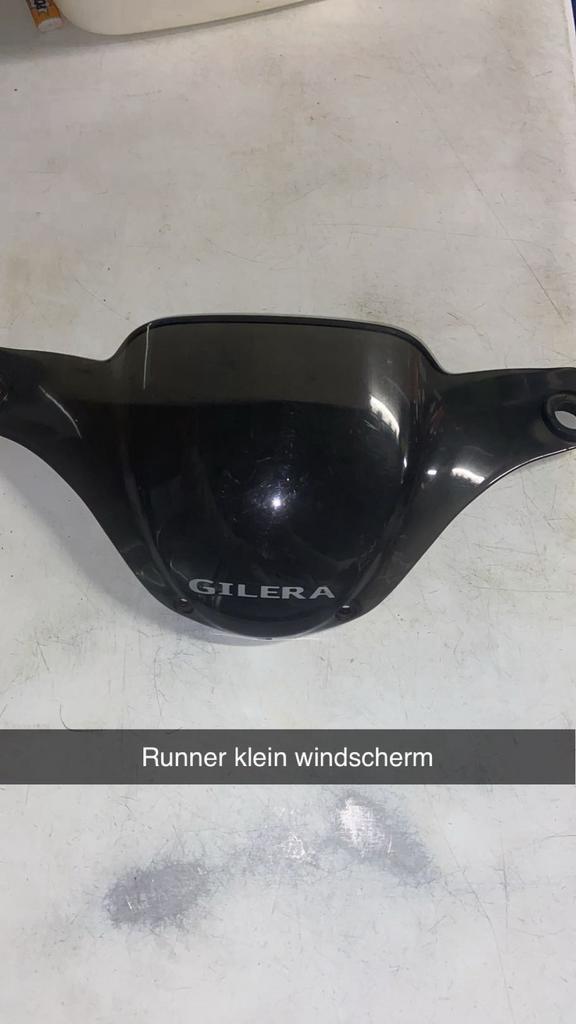 Gilera runner windscherm klein, Fietsen en Brommers, Ophalen, Zo goed als nieuw
