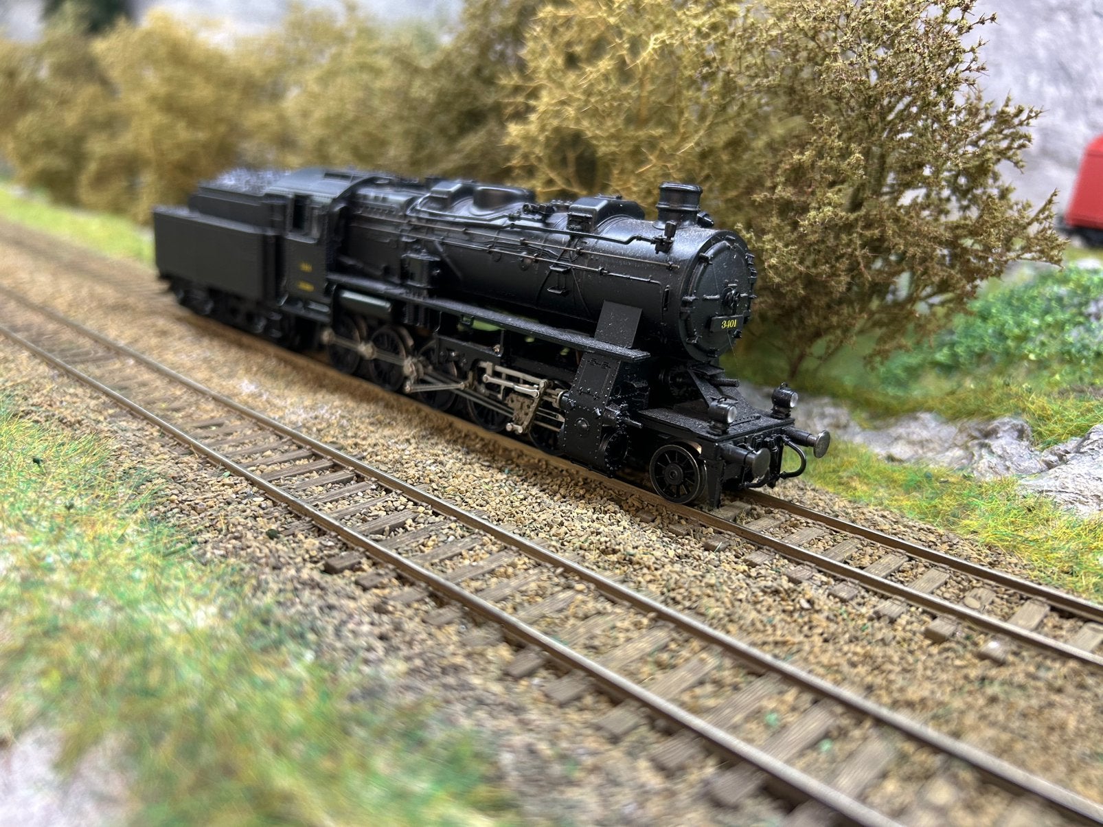 NMBS NMBS Roco HO digitale 2-spoorstoomlocomotief, Hobby en Vrije tijd, Gebruikt, Ophalen of Verzenden, Roco, Gelijkstroom