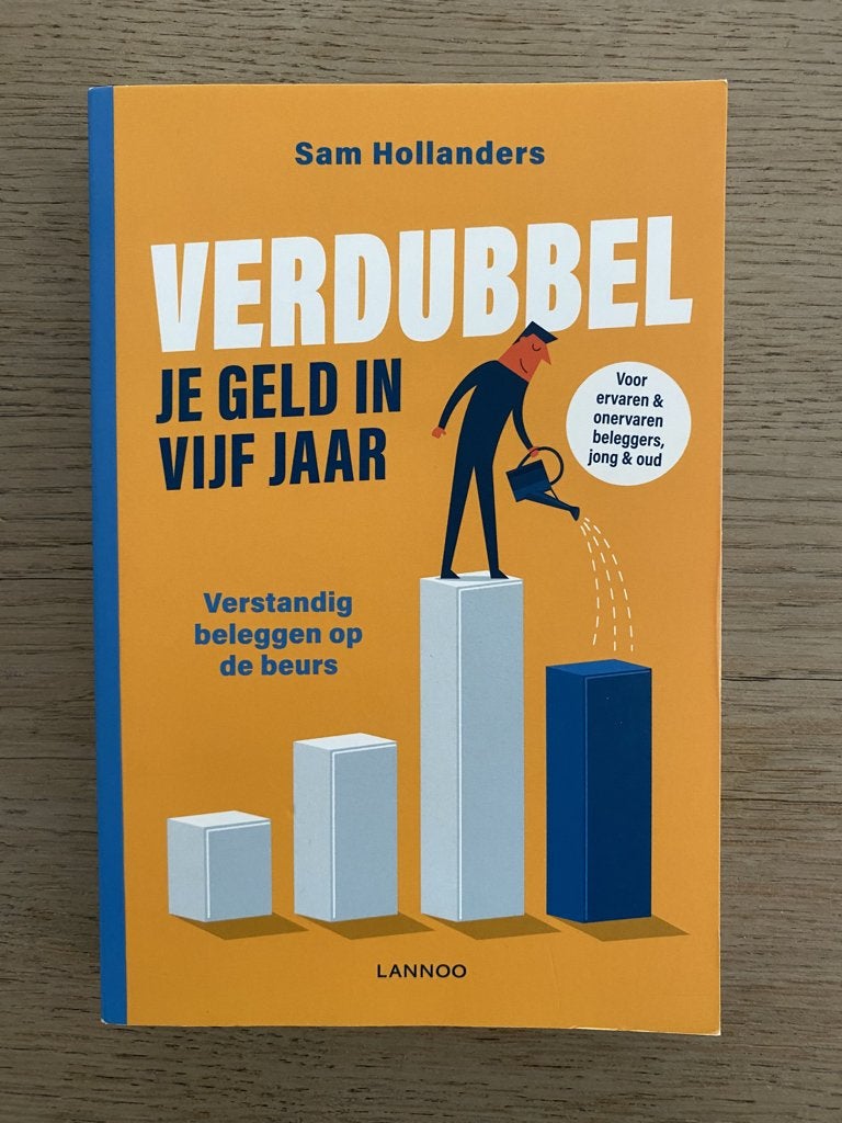 Verdubbel je geld in vijf jaar, Enlèvement, Argent et Investissement, Sam Hollanders, Comme neuf
