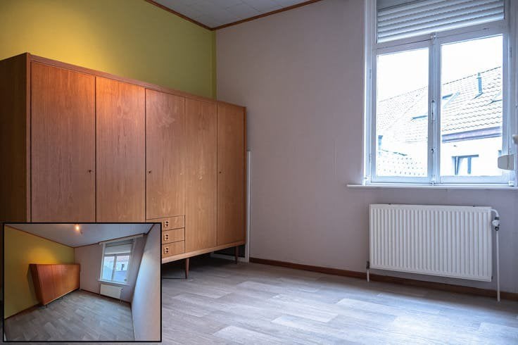Oude volhouten kast, Ophalen
