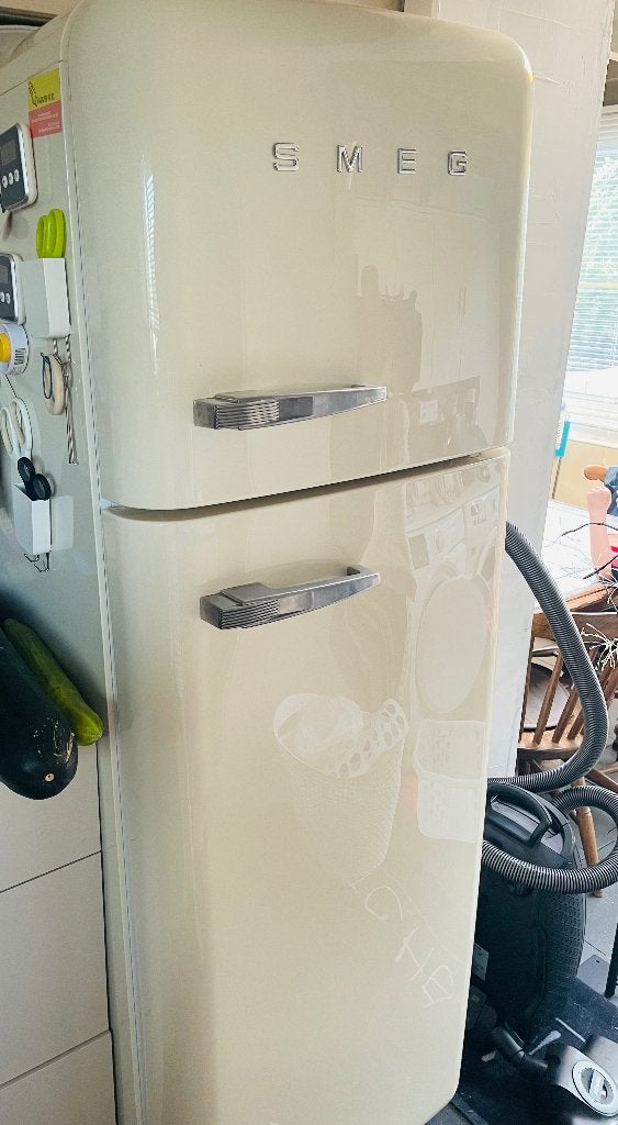 SMEG FAB30, Ophalen, Gebruikt, Met vriesvak