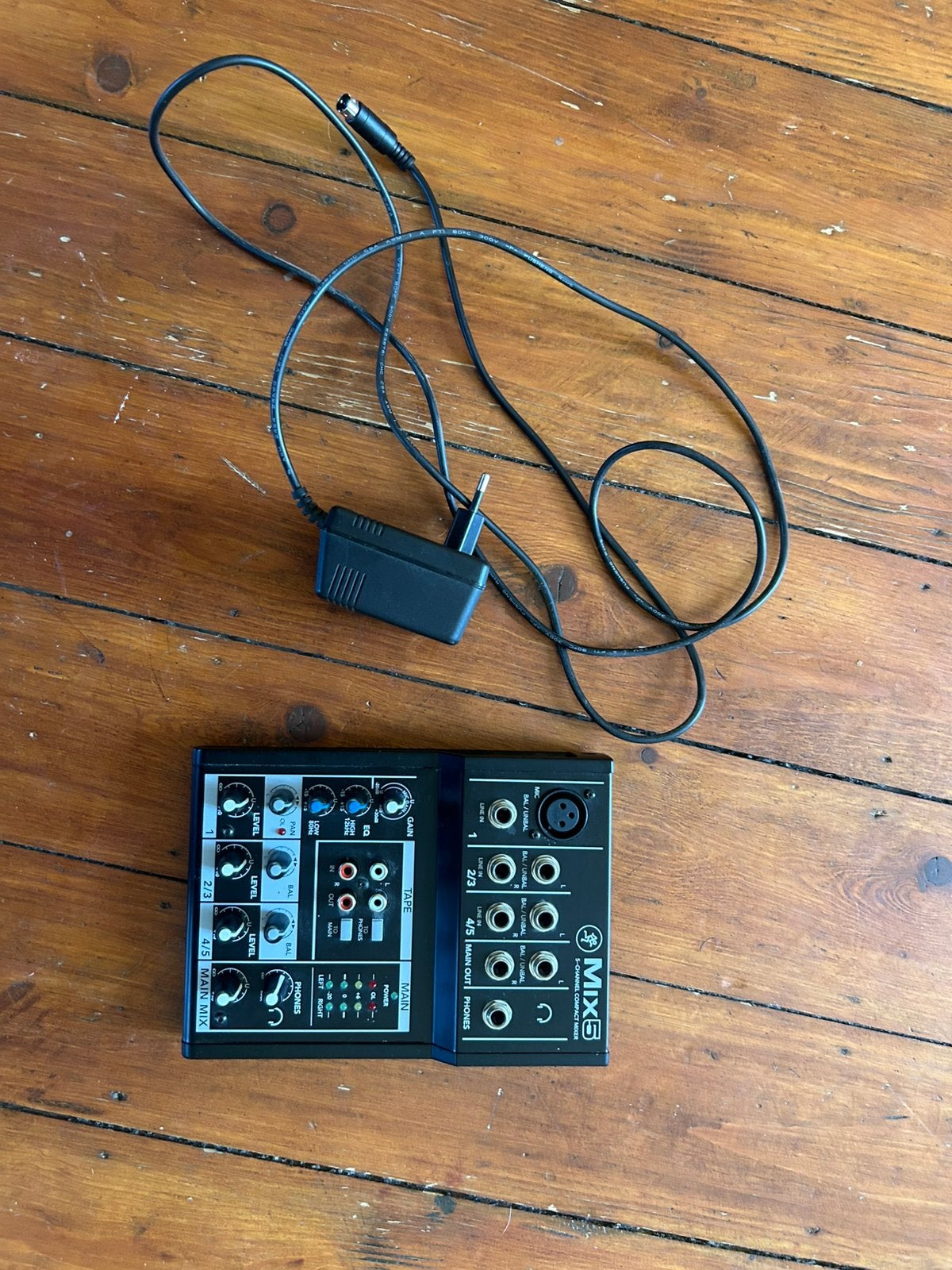 Mackie Mix 5 mengpaneel, Muziek en Instrumenten, Ophalen of Verzenden, Zo goed als nieuw