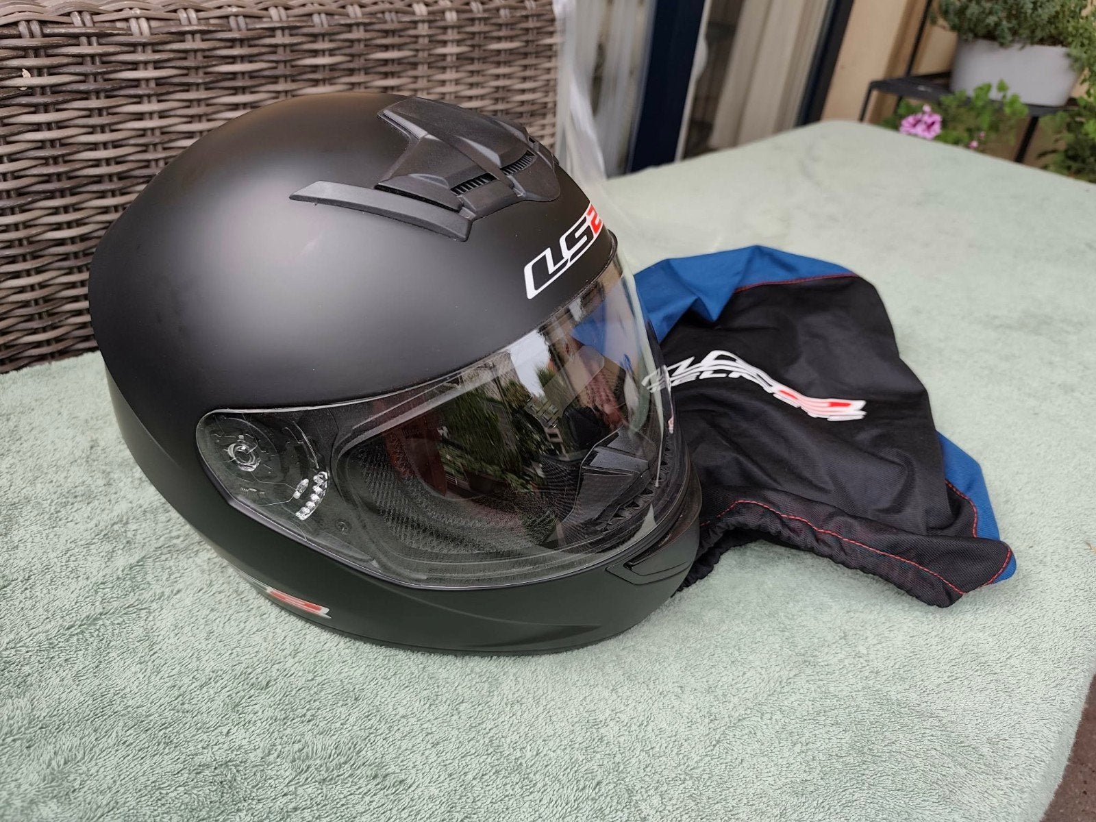 Motorfiets helm ( LS2 ), Ophalen, M, Integraalhelm