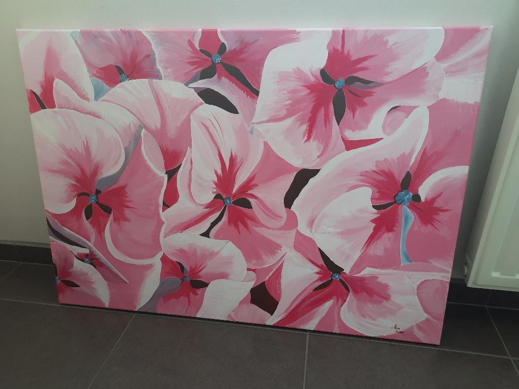 Bloemenschilderij, Enlèvement