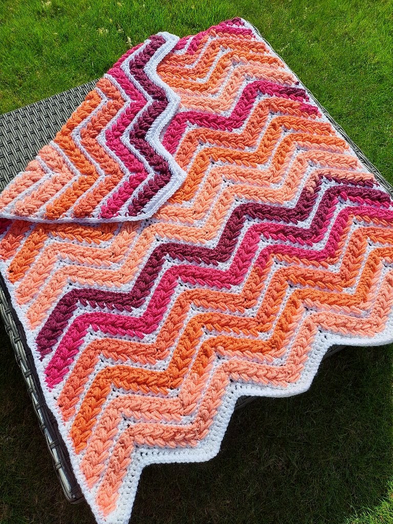 Handgemaakt, gehaakt babydeken, NIEUW, Ophalen of Verzenden, Nieuw, Handgemaakt, Deken
