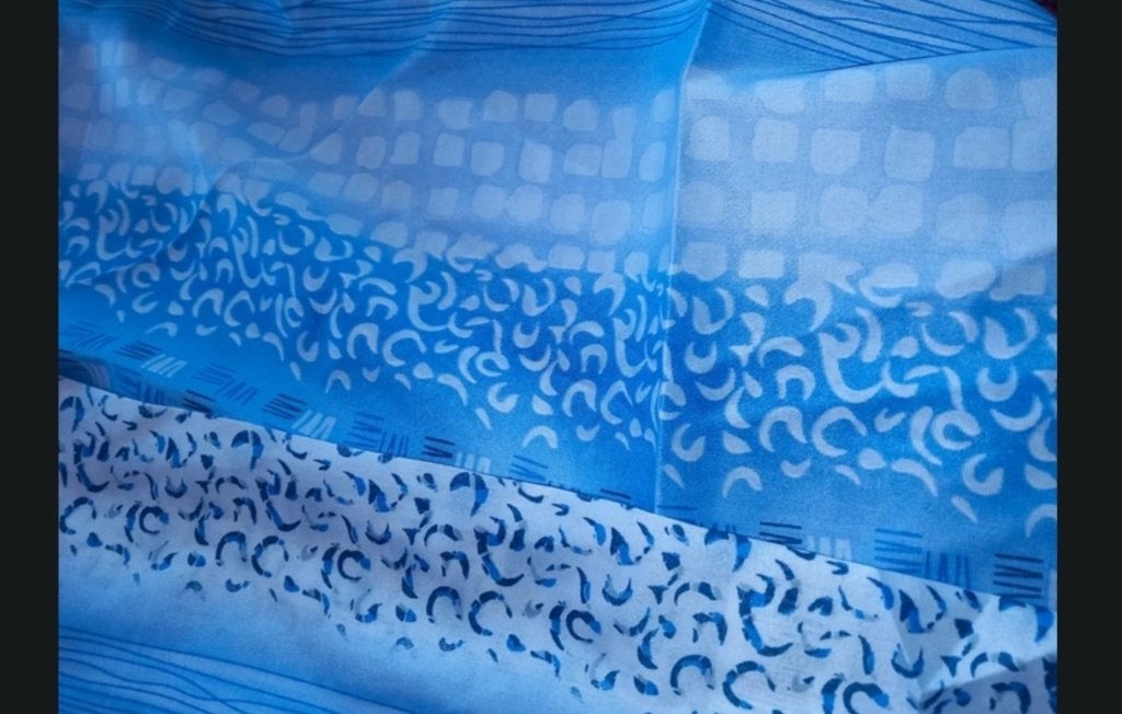 draps pour lit 2 personnes, Neuf, Enlèvement, Autres types, Bleu