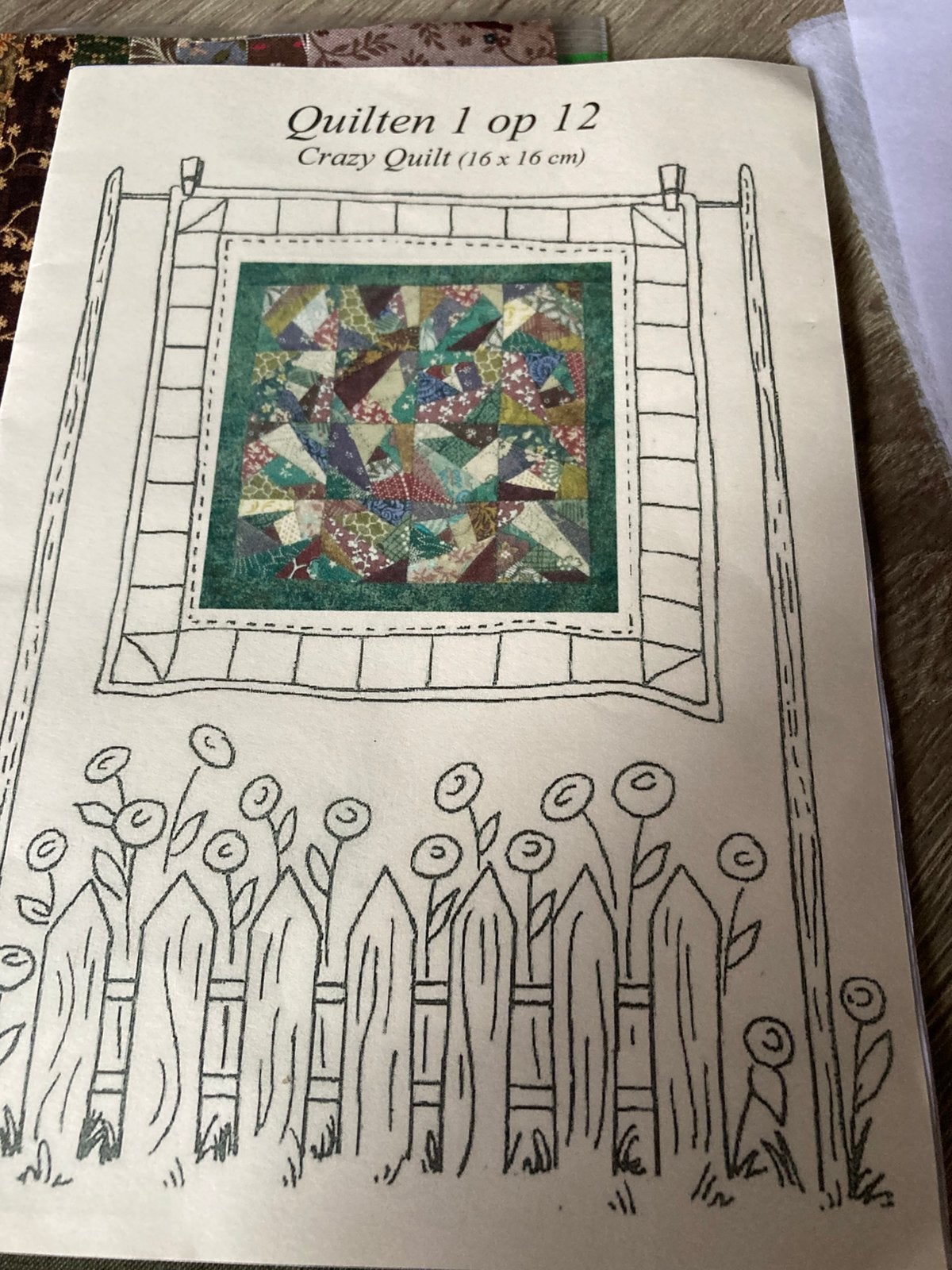Paper piecing, Verzenden, Nieuw, Applicatie