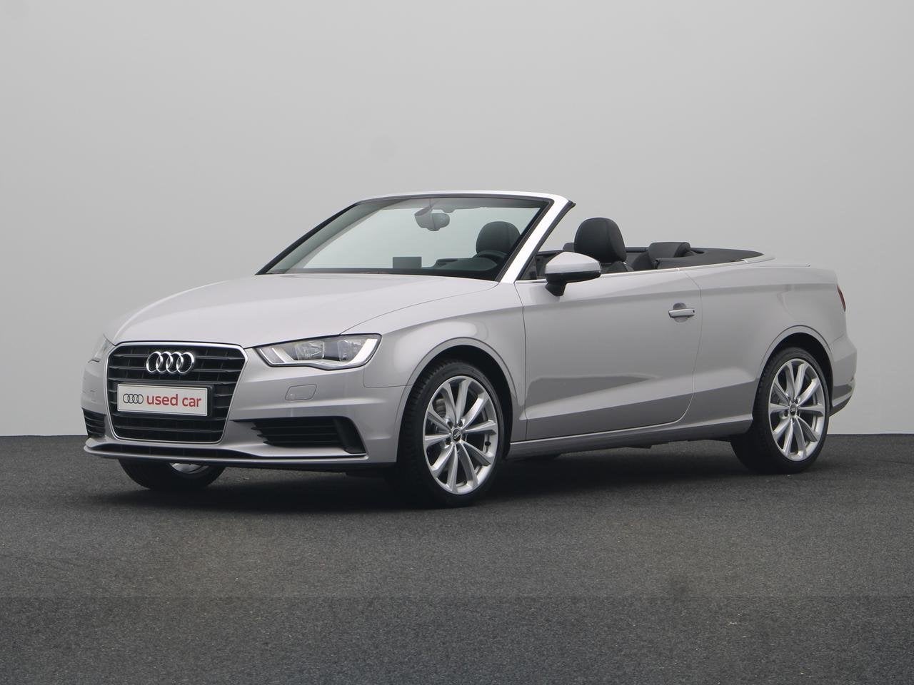 Audi A3 Cabriolet 1.8 TFSI 179 PK BENZINE, Auto's, 139 g/km, Bedrijf, Handgeschakeld, Zilver of Grijs