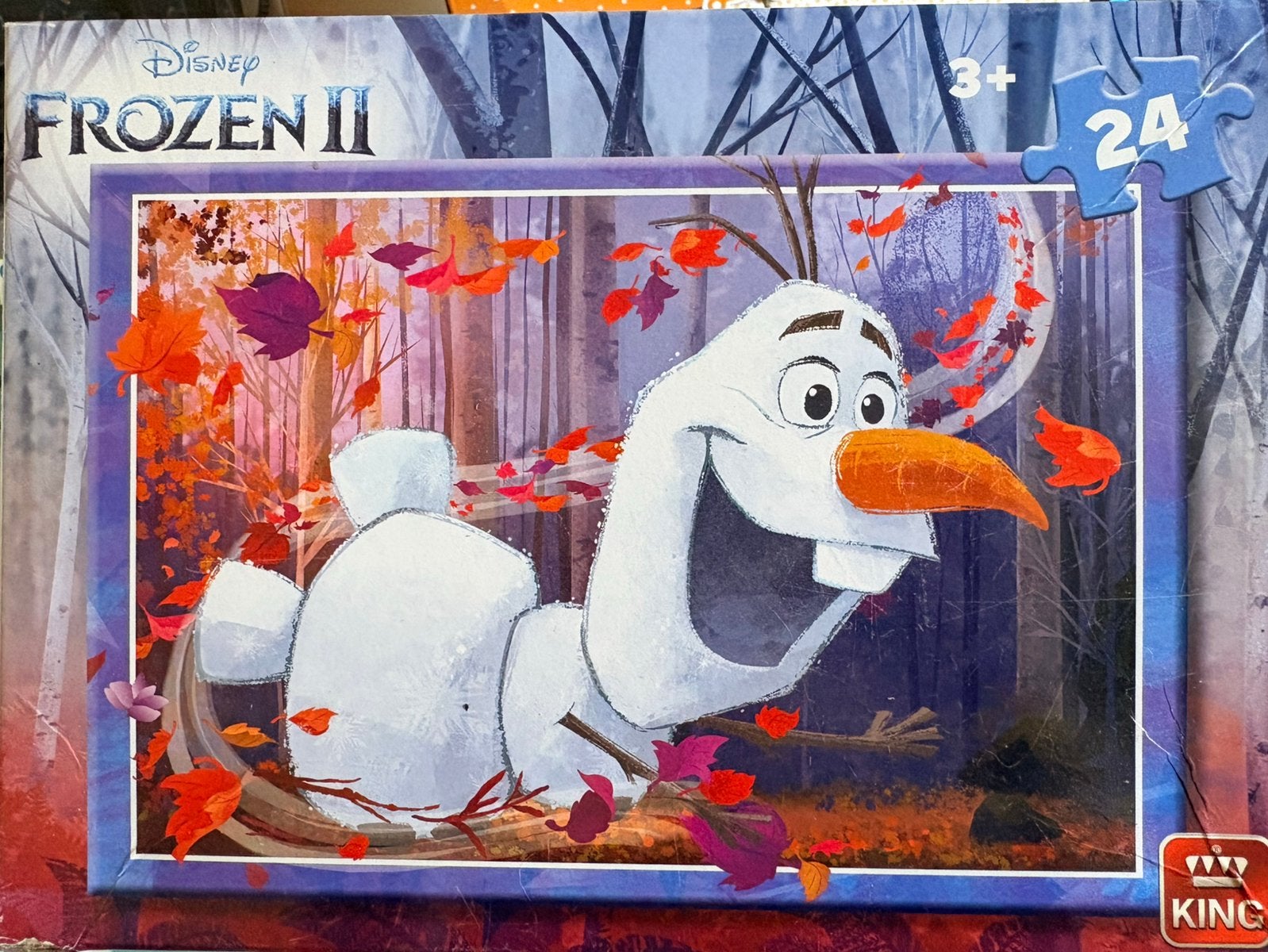 Puzzel Olaf 24 stukjes, Enfants & Bébés, Jouets | Puzzles pour enfants, Enlèvement, 10 à 50 pièces, Utilisé, 2 à 4 ans