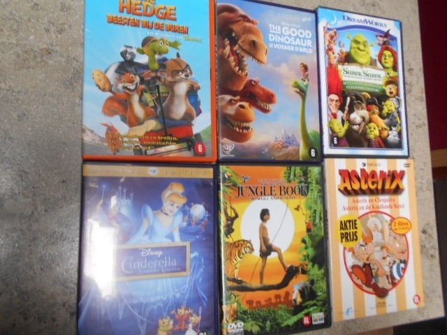DVD's Kids / 4 voor 5 €, Ophalen of Verzenden, Zo goed als nieuw, Nederlands, Nederlands