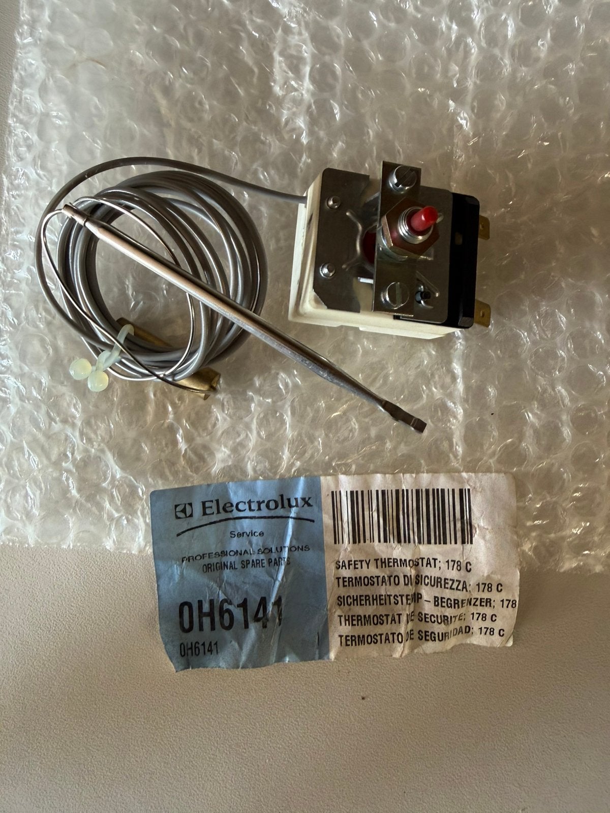 Electrolux Professional veiligheidsthermostaat  0H6141, Ophalen, Nieuw
