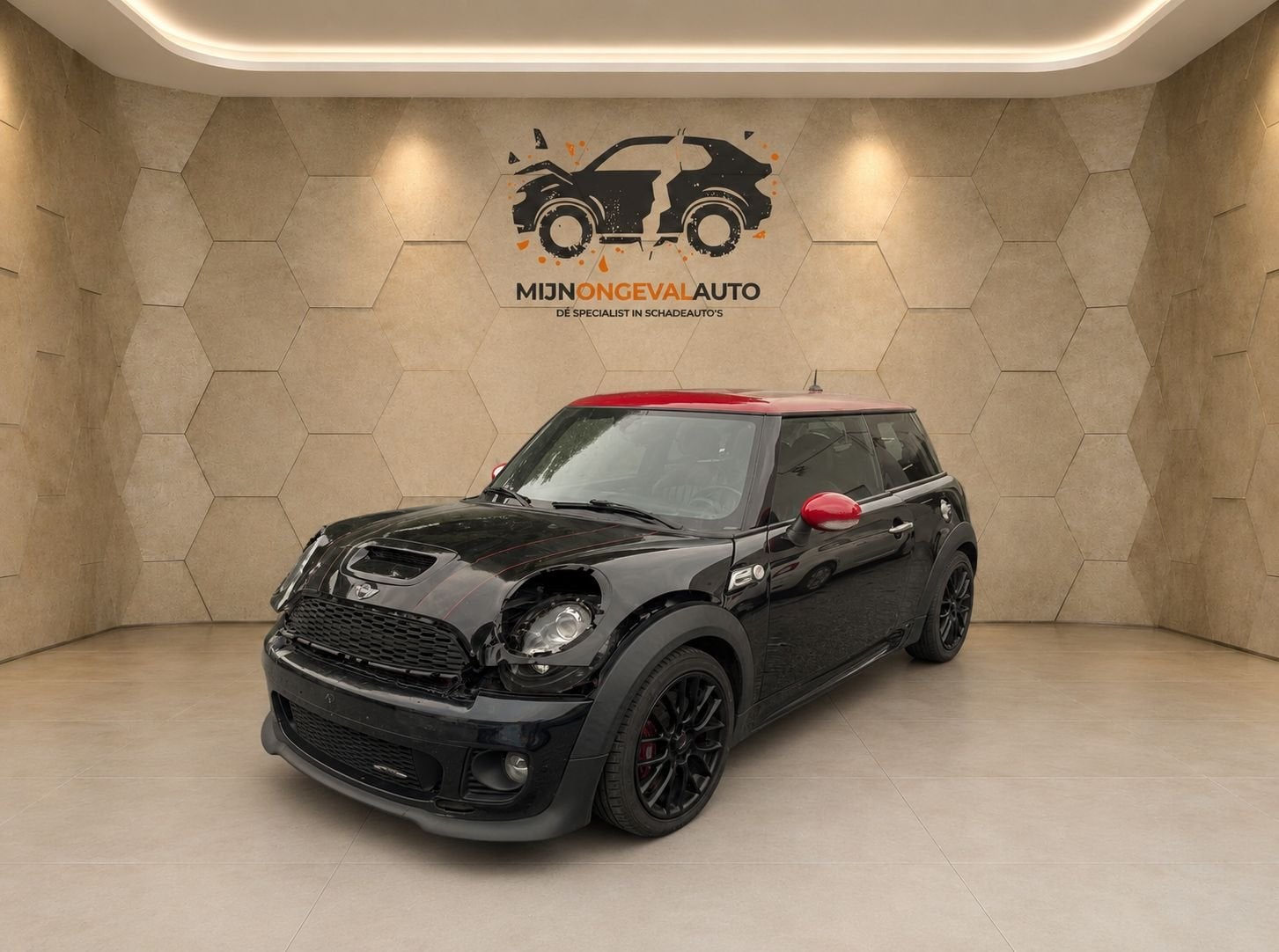 MINI John Cooper Works JOHN COOPER WORKS - HARMAN/KARDON - X, Auto's, Mini, Zwart, Zwart, Bedrijf, Handgeschakeld