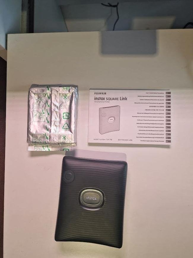 Fujifilm Instax Square Link, Electroménager, Électroménager & Équipement Autre, Envoi, Comme neuf