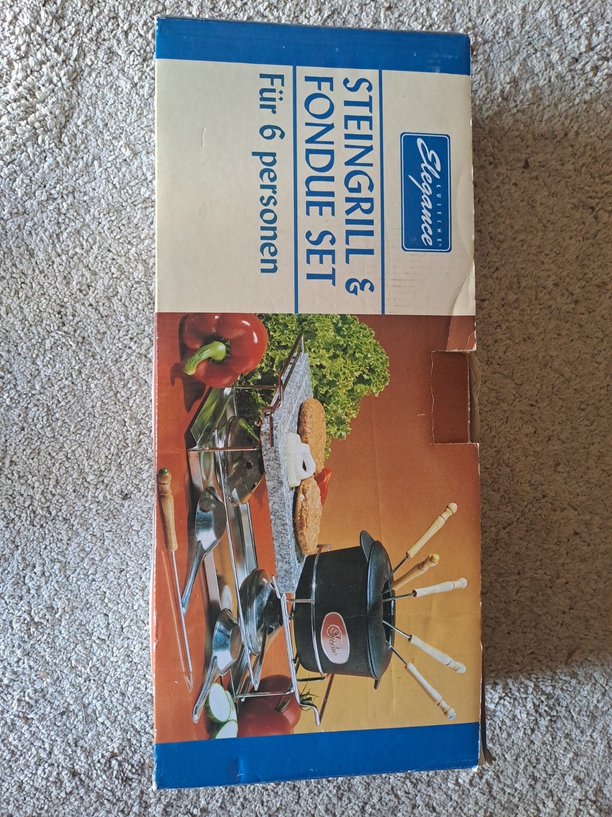 Set à fondue et grill en pierre, Enlèvement