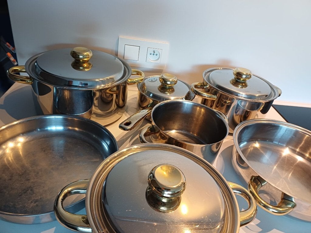 kookpottenset + 1 NIEUWE pan, Huis en Inrichting, Ophalen