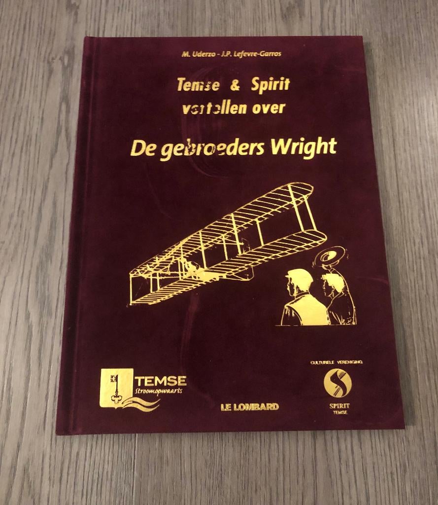 Luxe editie stripverhaal de gebroeders wright - genummerd, Ophalen of Verzenden
