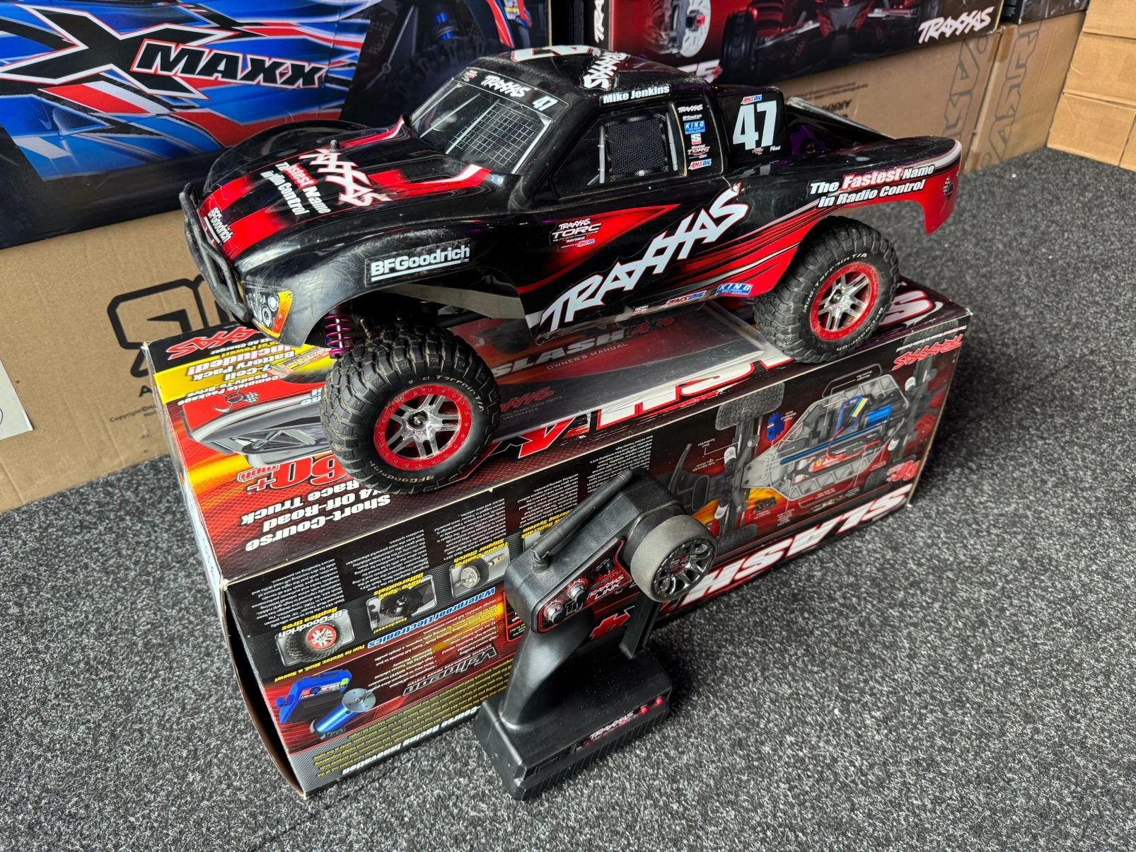 Traxxas Slash 4x4 Vxl, Hobby en Vrije tijd, Modelbouw | Radiografisch | Auto's, Ophalen of Verzenden, Gebruikt