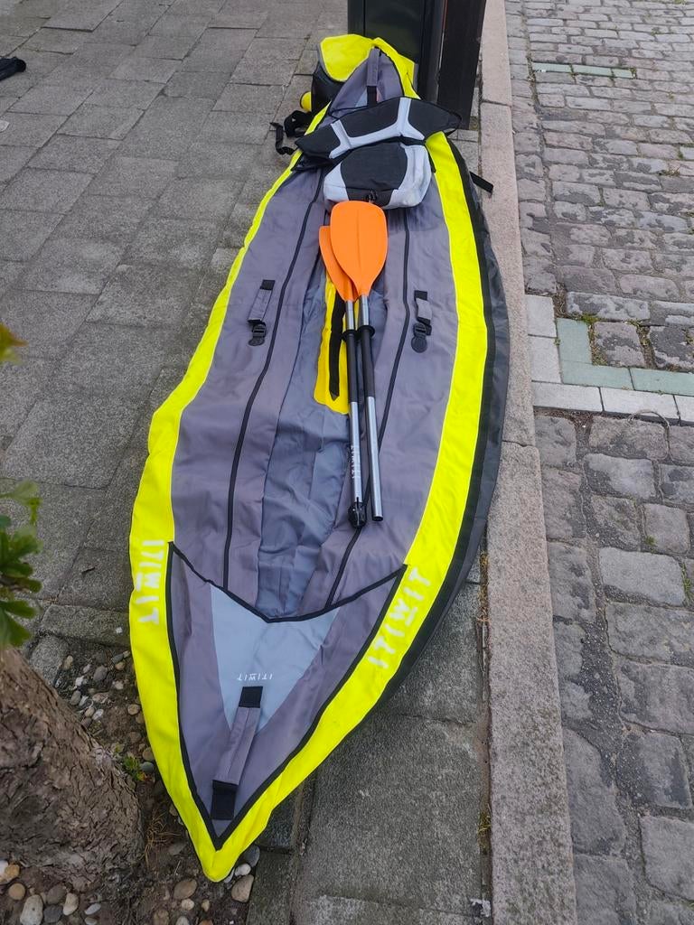 Opblaas kajak, Watersport en Boten, Kano's, Ophalen, Kajak