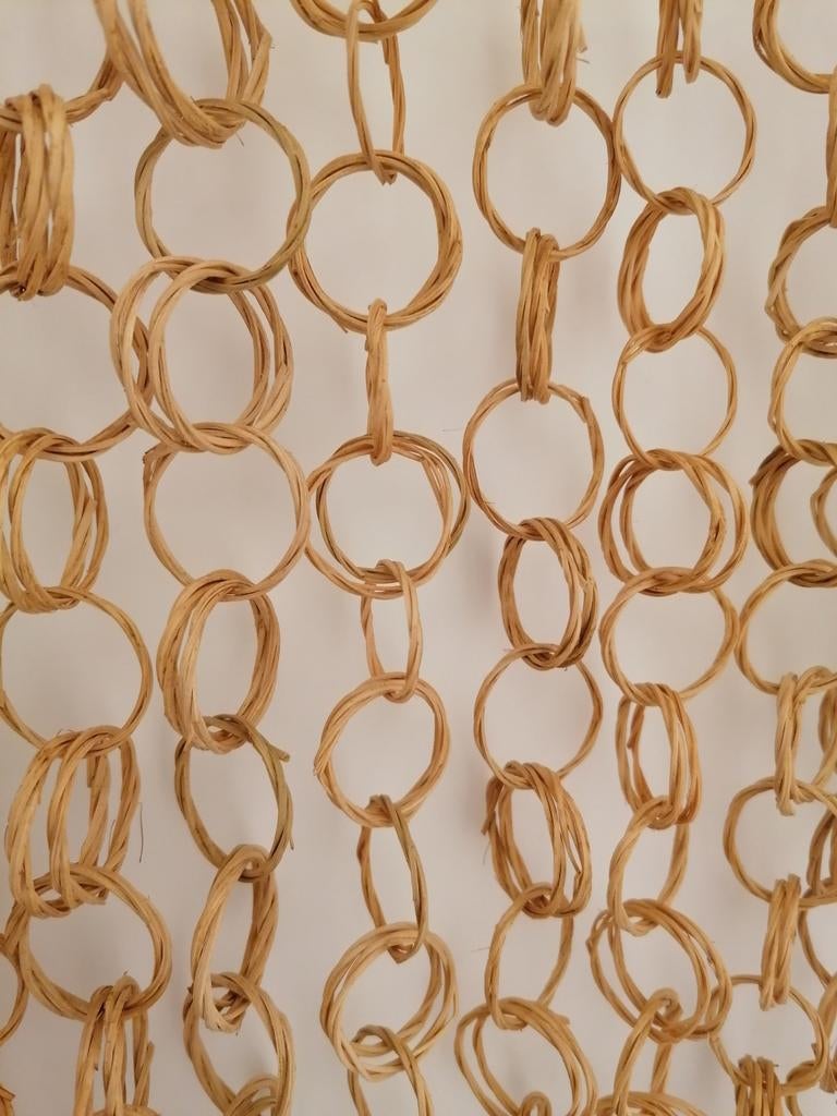 rideaux anti-mouches en bois, Neuf, Brun, 50 à 100 cm, 150 à 200 cm