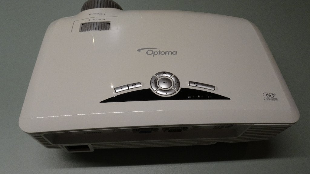 Beamer Optoma - Projectie-elektroscherm en vele accessoires, Comme neuf, Enlèvement, DLP, Full HD (1080)