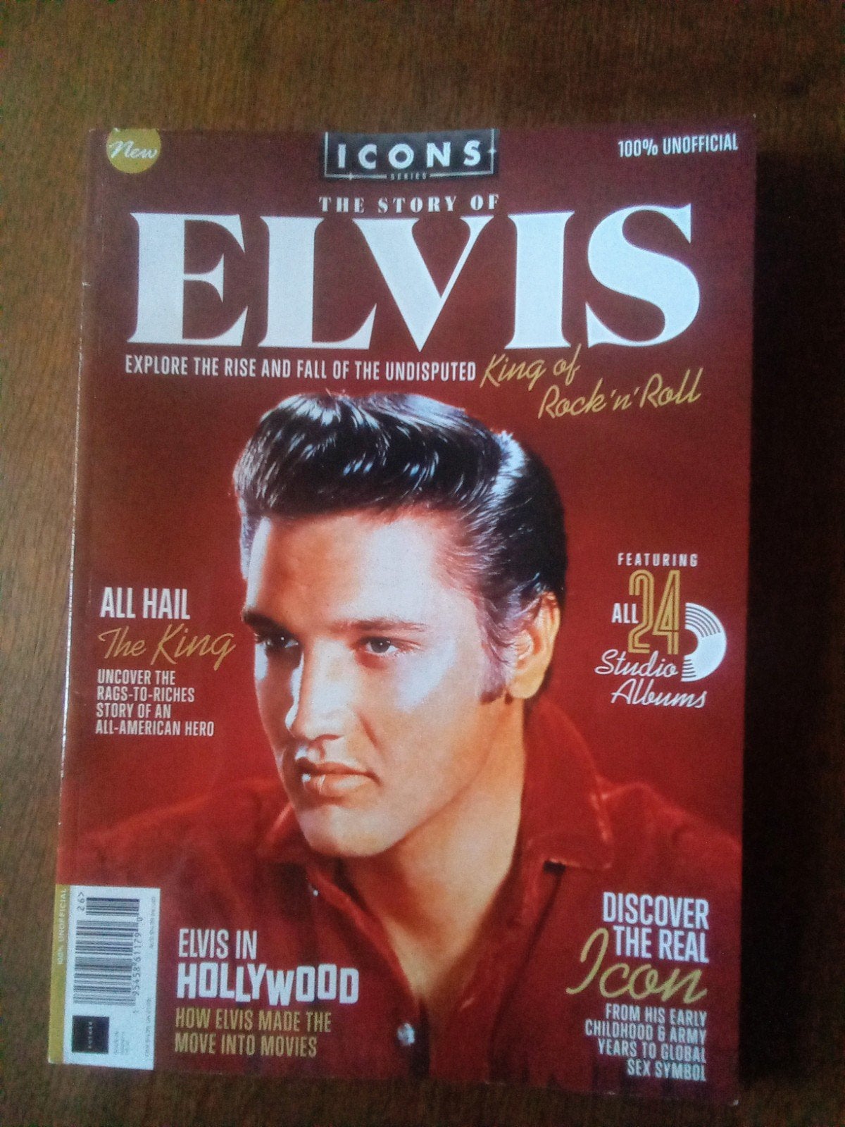Livre sur Elvis Presley, Enlèvement ou Envoi