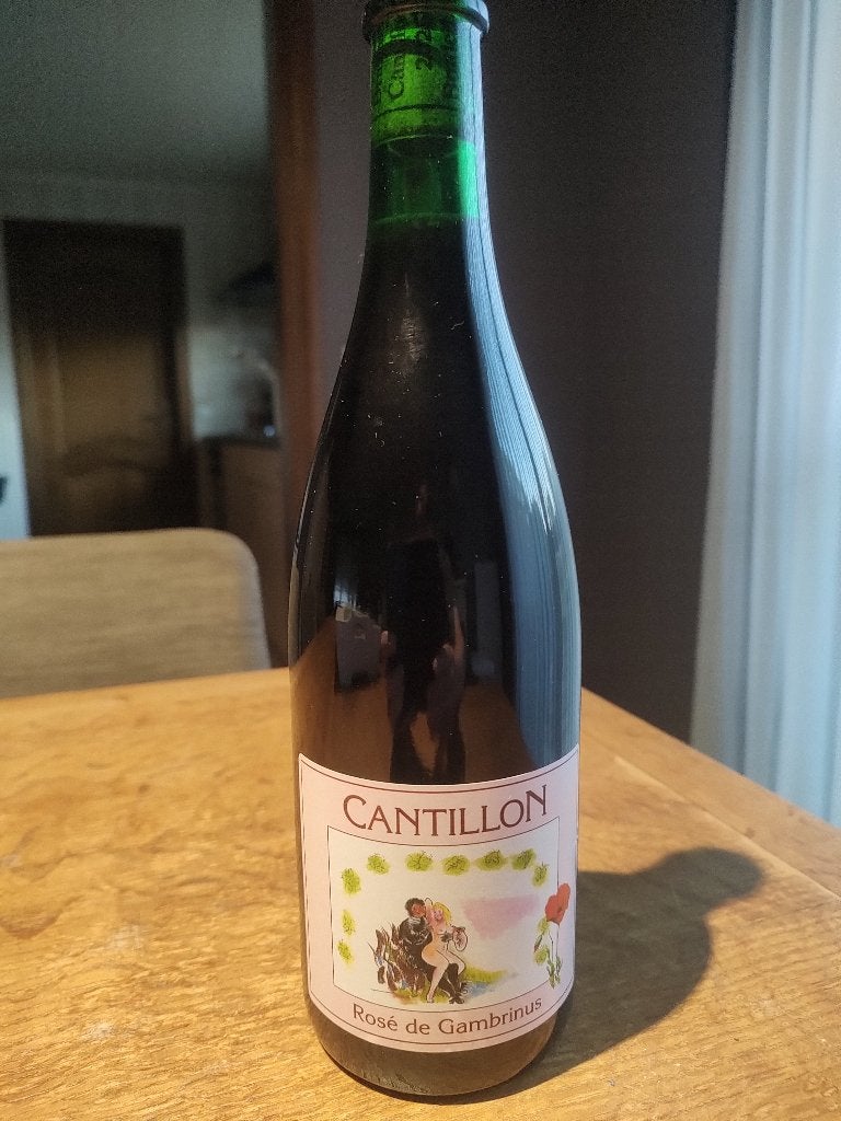 Cantillon Rose de Gambrinus, Enlèvement