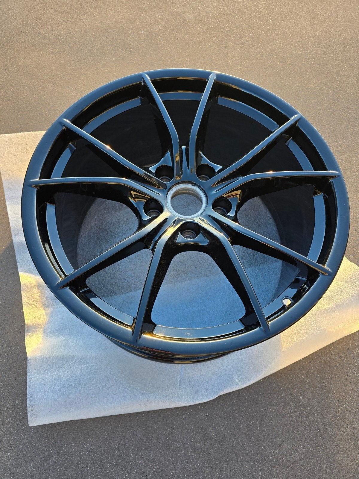 Jante Porsche 718 Cayman Boxster 982 OEM 20 Carrera S noir, Enlèvement, Neuf, 20 pouces, Jante(s)