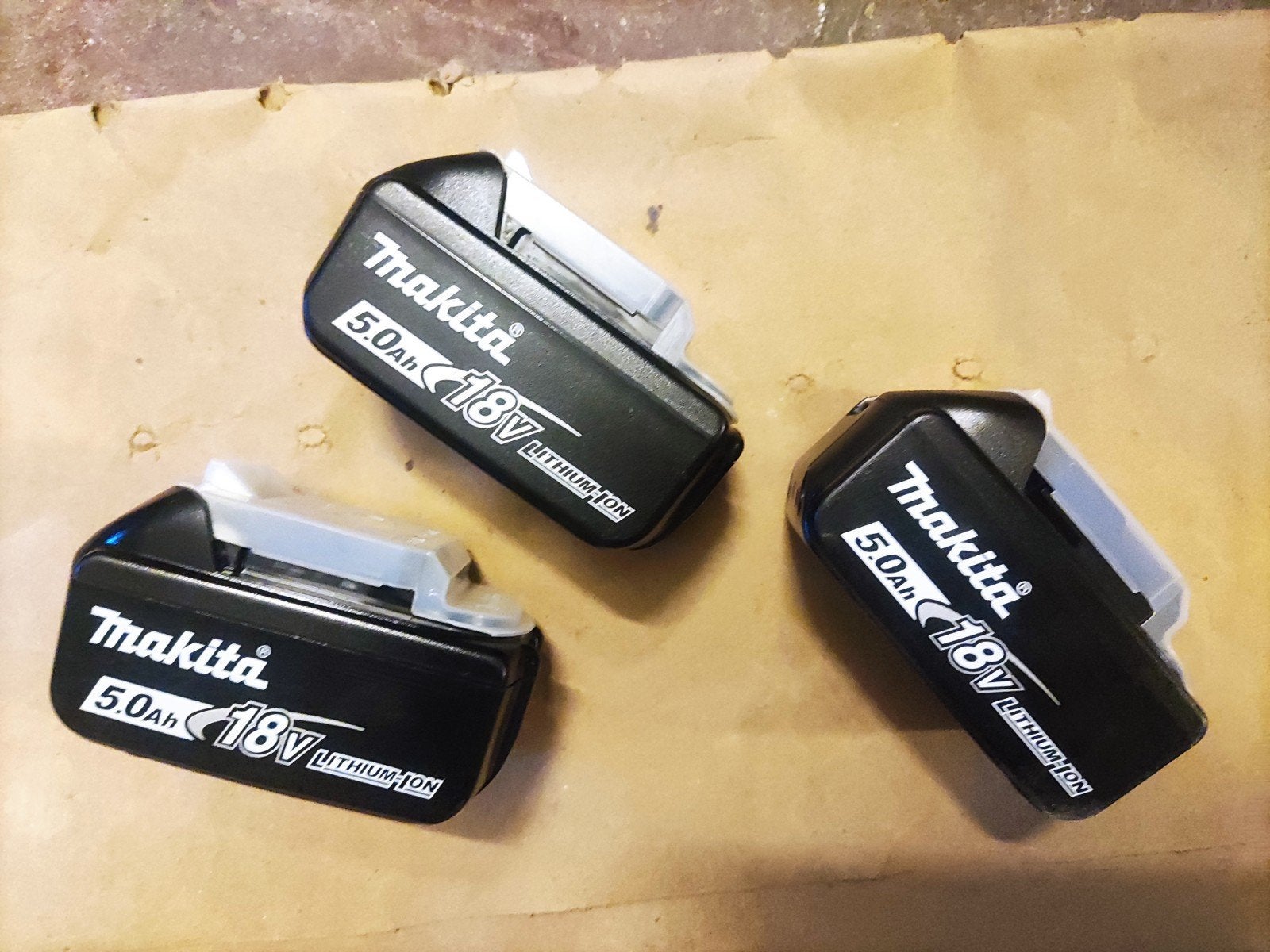 3 x Makita batterijen 18V 5Ah. nieuw en origineel, Doe-het-zelf en Bouw, Ophalen of Verzenden