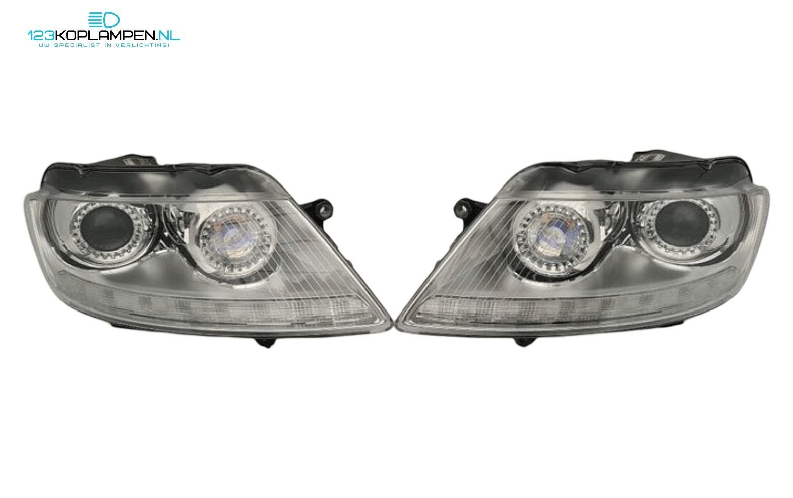 VW Volkswagen Phaeton facelift Bi Xenon koplamp links rechts, Autos : Pièces & Accessoires, Volkswagen, -, Utilisé, -