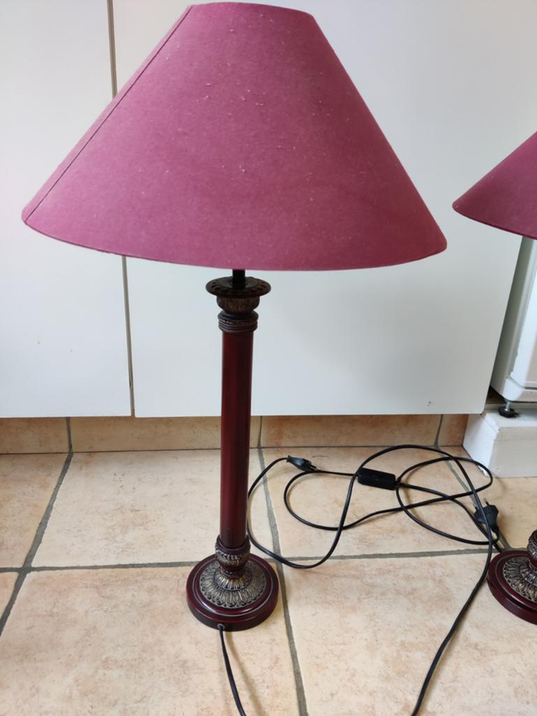 2 lampes de chevet, Maison & Meubles, Lampes | Lampes de table, Enlèvement